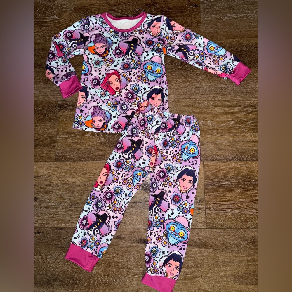 K pop demon hunters pajama set